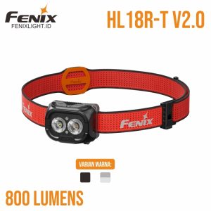 senter kepala Fenix HL18R-T V2.0 lightweight trail running headlamp