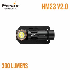 Fenix HM23 V2.0 Senter Kepala Ultralight dengan Sumber Cahaya Putih dan Merah