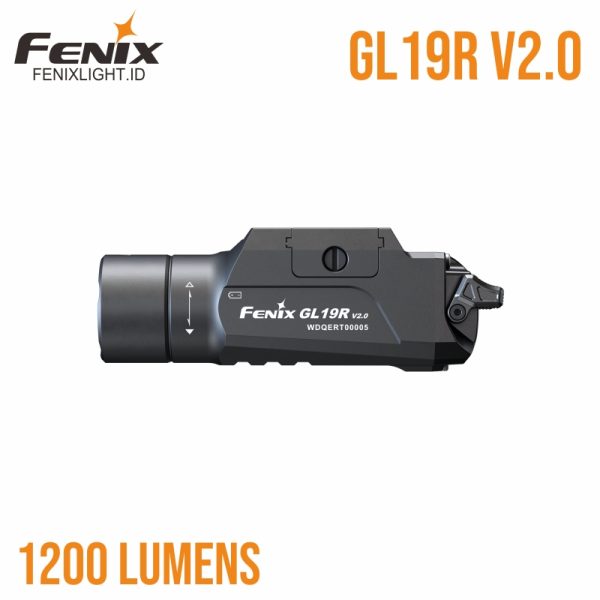 Fenix GL19R V2.0 Rechargeable Tactical WML Flashlight 1200 lumens
