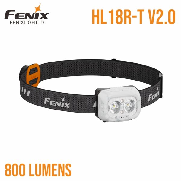 senter kepala Fenix HL18R-T V2.0 lightweight trail running headlamp