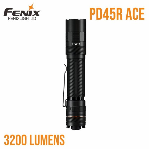 Senter Taktis Fenix PD45R ACE 3200 Lumens