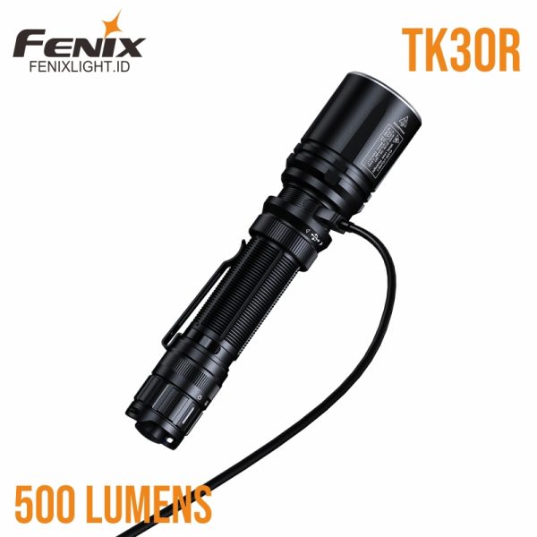Senter taktis white laser Fenix TK30R dengan jarak 1500 meter