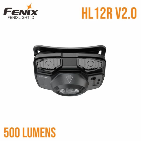 Senter Kepala outdoor rechargeable Fenix HL12R V2.0 500 Lumens