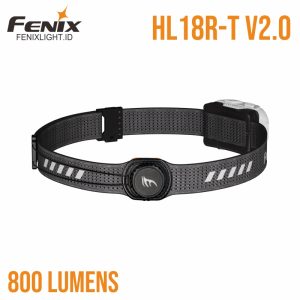 senter kepala Fenix HL18R-T V2.0 lightweight trail running headlamp