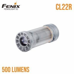 Fenix CL22R, lentera isi ulang 500 lumens, tahan air dengan USB-C, cocok untuk berkemah.