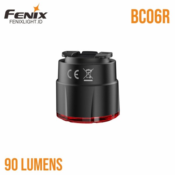 Lampu Belakang Sepeda Fenix BC06R dengan Smart Brake Sensing