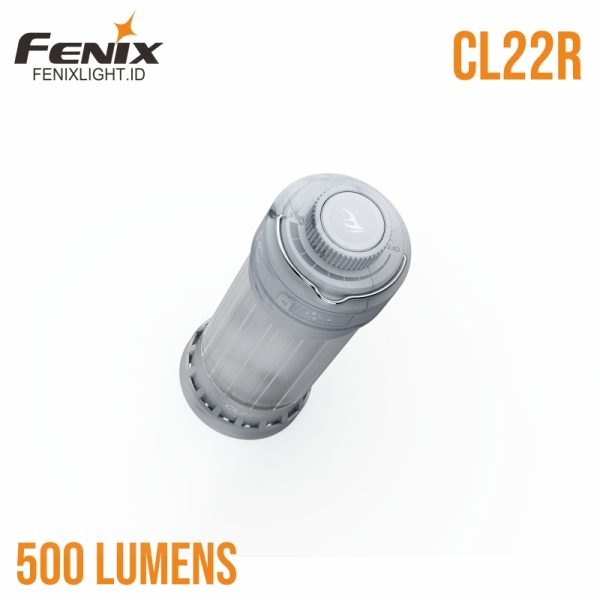 Fenix CL22R, lentera isi ulang 500 lumens, tahan air dengan USB-C, cocok untuk berkemah.