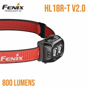 senter kepala Fenix HL18R-T V2.0 lightweight trail running headlamp